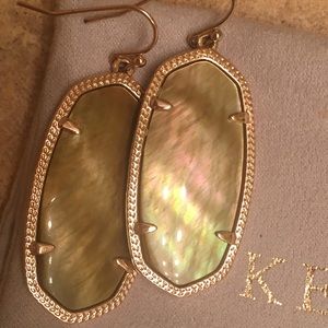 Rose gold Kendra Scott Elle earrings